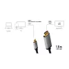 LogiLink CUA0101 USB 3.2 Gen1 Type-C į HDMI-A laidas 1,8 m juoda pilka