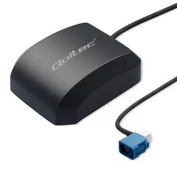 GPS GLONASS antena QOLTEC 57054 su magnetiniu pagrindu, 28 dB stiprinimas