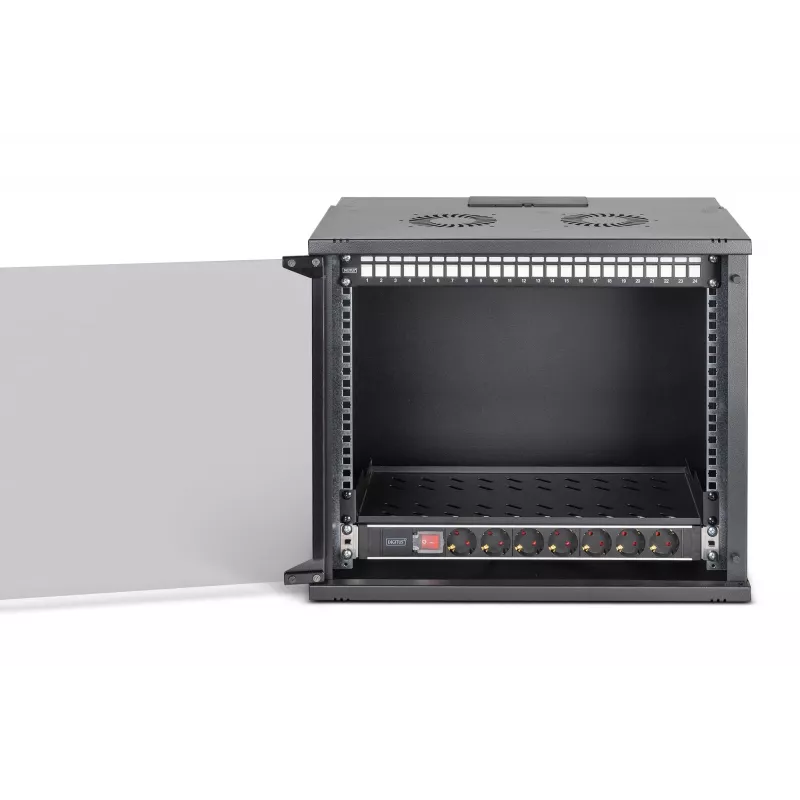 DIGITUS Network-Set SOHO Pro, 483 mm (19 colių) - 9HE, 540 x 400 mm (P x G)