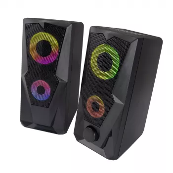 Garsiakalbis ESPERANZA BAILA 6 W laidinis ant grindų statomas garsiakalbis, 6 W RMS, 160–20000 Hz, 3 Ω, USB ir 3,5 mm, pora