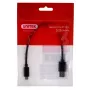 USB-C – USB-A laidas Unitek Y-C490BK 3.1 Gen1 (USB 3.0), 0,25 m, juodas, vyriškas–vyriškas