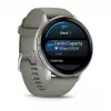 Išmanusis laikrodis Garmin Venu 4 1,4 colio AMOLED GPS Wi-Fi 45 mm sidabrinis