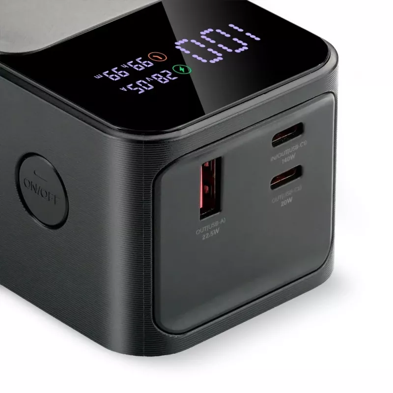Išorinė baterija everActive EB-27Q 27 000 mAh, 2× USB-C, Quick Charge 4+
