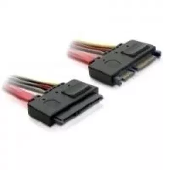 SATA kabelis DeLOCK 84361 0,5 m raudonas