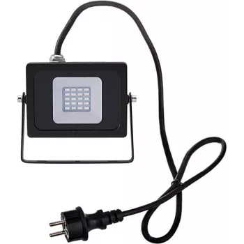 LED prožektorius EUROLITE FL-10 SMD Blue 10W – kompaktiška mėlyna 10 W lauko šviesa