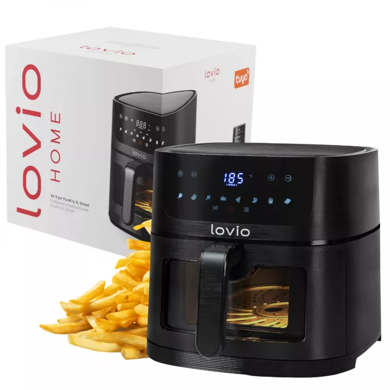 Lovio LVAF002BK PureFry XL Smart 6L Juoda