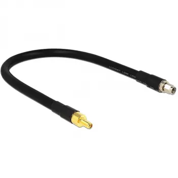 Koaksialinis kabelis DeLOCK 0,4 m RP-SMA/RP-SMA