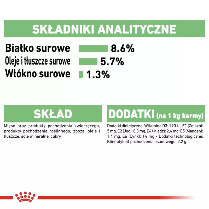Šlapias šunų maistas Royal Canin Digestive Care mėsos ir daržovių paštetai 12 x 85 g — suaugę šunys, virškinimo palaikymas