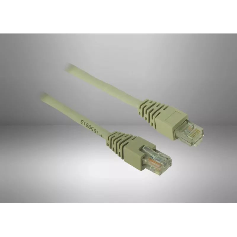 Inter-Tech AC LAN kabelis CAT5 UTP, 15,0 m, smėlio spalvos