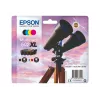 Epson 502 XL dažų kasetė 4 vnt. Suderinama juoda, žydra, purpurinė, geltona