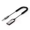 UGREEN CM309 Bluetooth 5.0 USB garso imtuvas su 3,5 mm AUX lizdu, juodas, 20–20000 Hz