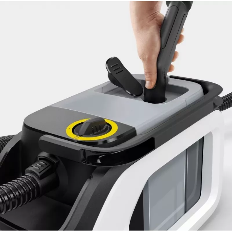 Plovimo dulkių siurblys Karcher SE 3 Compact Home N1 – 1000 W, 20 l, sausam ir šlapiam valymui, 3,6 m kabelis