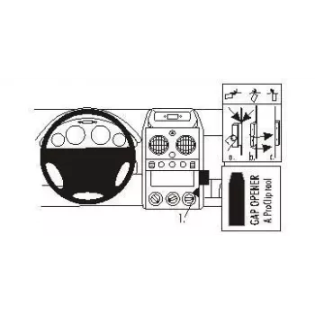 Brodit 853144 automobilinis laikiklis
