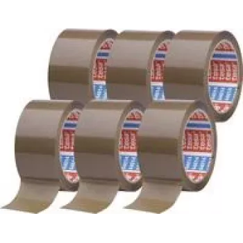 tesa pack 64014-501-00 lipni juosta ruda (I x P) 66 m x 50 mm 6 vnt. (64014-501-00)
