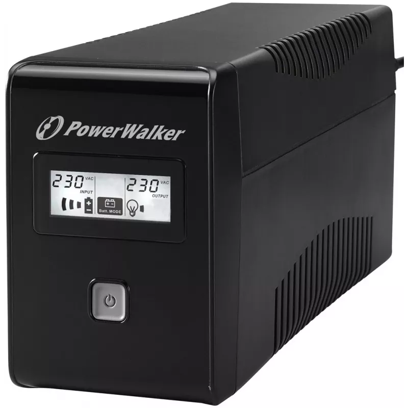PowerWalker VI 850 LCD nepertraukiamo maitinimo šaltinis (UPS) line-interactive 0,85 kVA 480 W