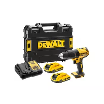 Akumuliatorinis atsuktuvas DeWALT DCD778D2T-QW, belaidis 18V Li-Ion, 1750 aps./min., 26 N·m sukimo momentas, bešepetėlis variklis