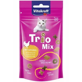 VITAKRAFT Trio Mix Poultry – kačių skanėstai – 60 g