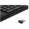 Kensington ProFit Ergo Wireless klaviatūra FR, pilno dydžio (100 %), laidinis ir belaidis, RF belaidis + USB, AZERTY, juoda