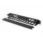 Lanberg 19 colių kabelių valdymas 1U, A tipo, plastikinis | AK-1703-B | Juoda
