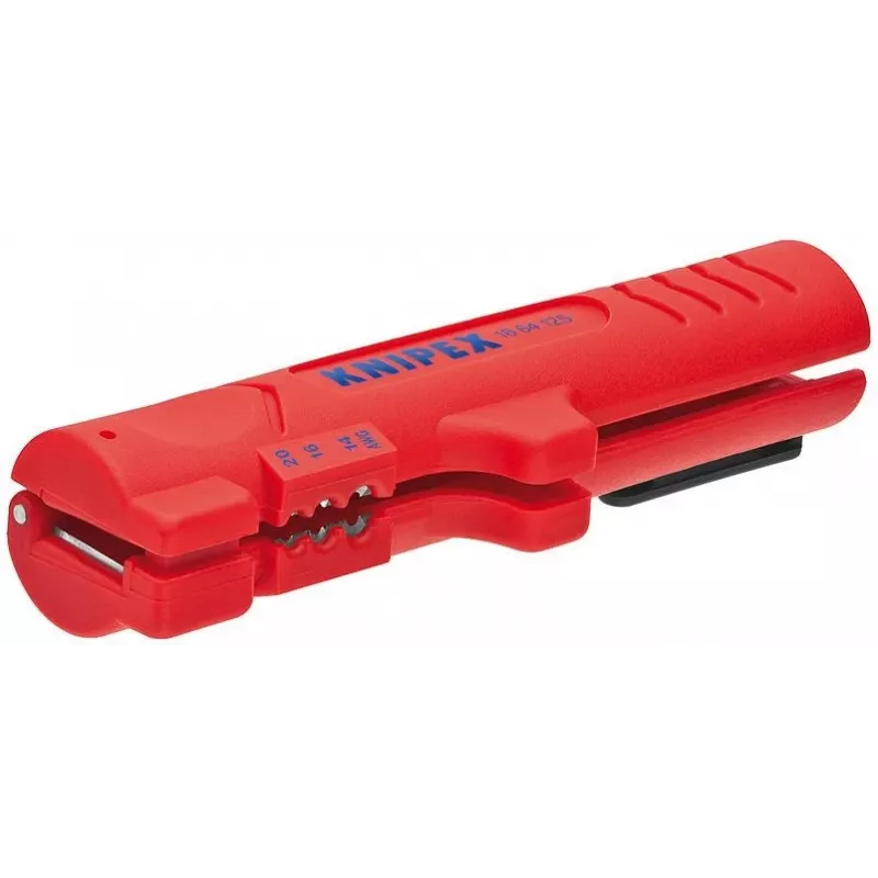 Knipex 16 64 125 SB kabelių nuėmiklis raudonas