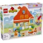 Statybinis žaislas LEGO Bluey Šeimos namas su atminties žaidimu 10459 — 83 dalys, 3 minifigūrėlės, amžius 3+