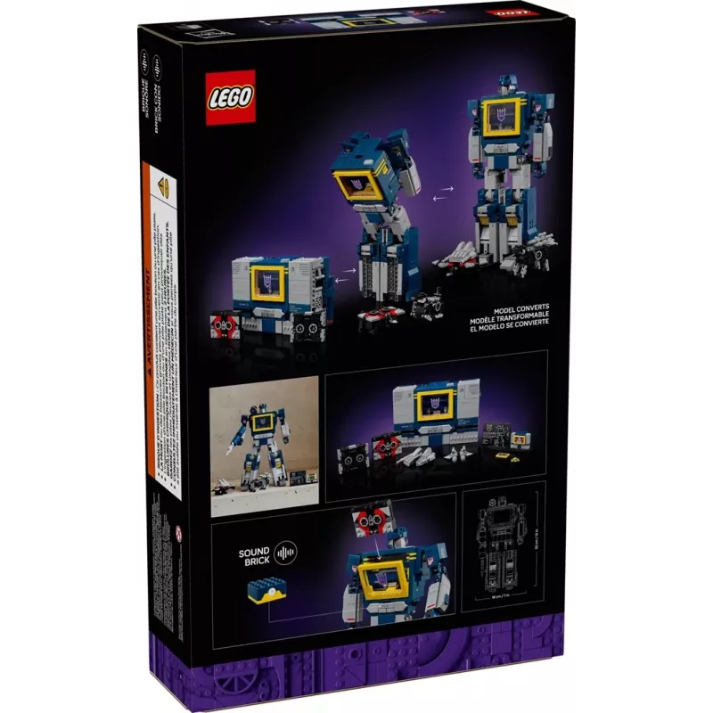 LEGO ICONS 10358 Transformeriai: Soundwave