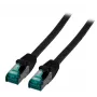 EFB-Elektronik RJ45 komutacinis kabelis Cat.6A S/FTP LSZH juodas 2m Gamintojas: EFB Elektronik (MK6001.2B)