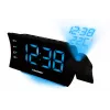 Radijo laikrodis Blaupunkt CRR81USB, FM PLL, juodas, lauko temperatūros jutiklis (CR81USB)