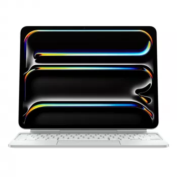 Apple Magic klaviatūra for iPad Pro 13-inch M4 German White QWERTZ Trackpad