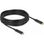 Aktyvus optinis USB-C vaizdo kabelis DeLOCK 84103 4K 60 Hz 10 m