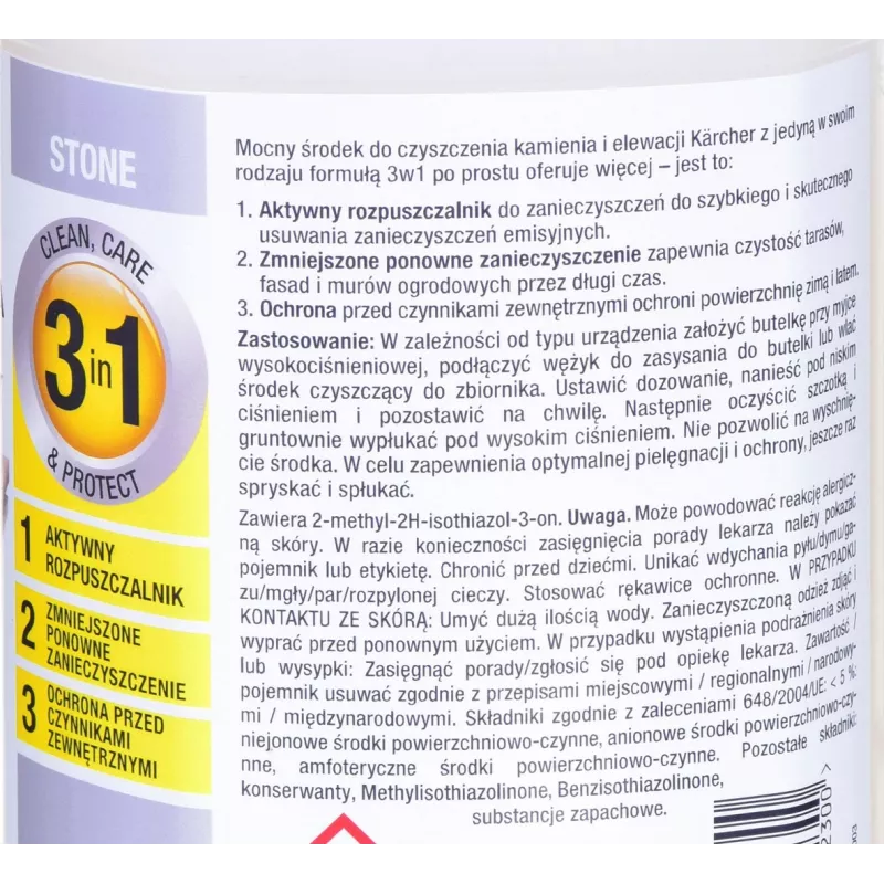 Universalus valiklis Karcher 6.295-765.0, 1000 ml, ėsdinantis