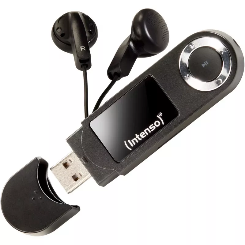 Intenso Music Walker - Digital Player - 16 GB - Juoda