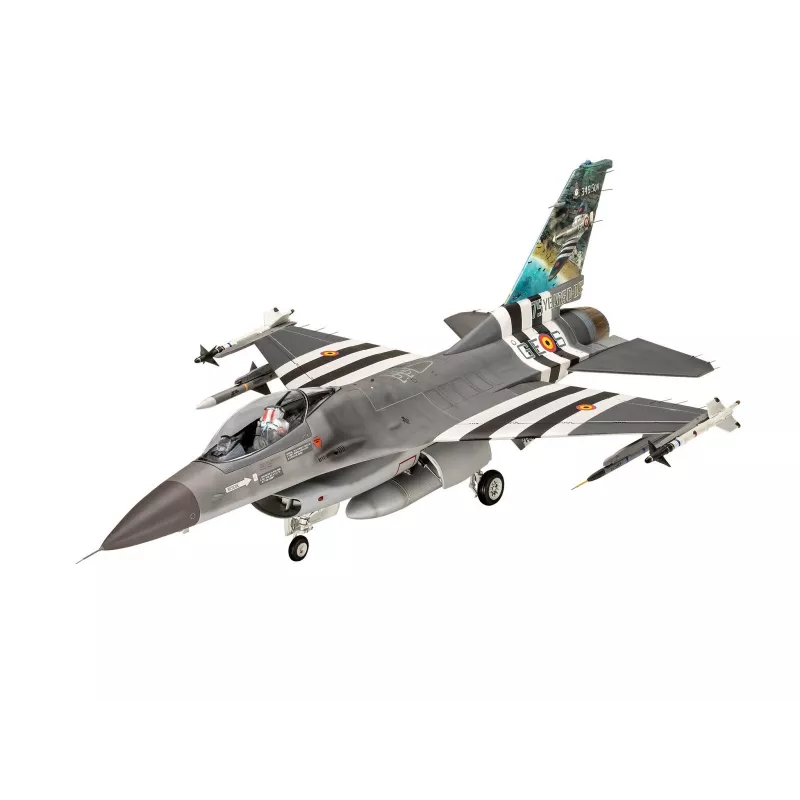 Plastikinis lėktuvo modelis REVELL F-16 Falcon 50-mečio rinkinys masteliu 1:32