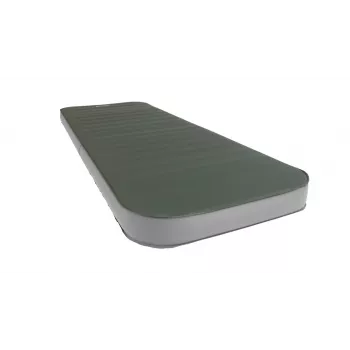 Vienvietis pripučiamas čiužinys Outwell 400143 — Poliesteris, 2030×750×100 mm, Žalia/Pilka