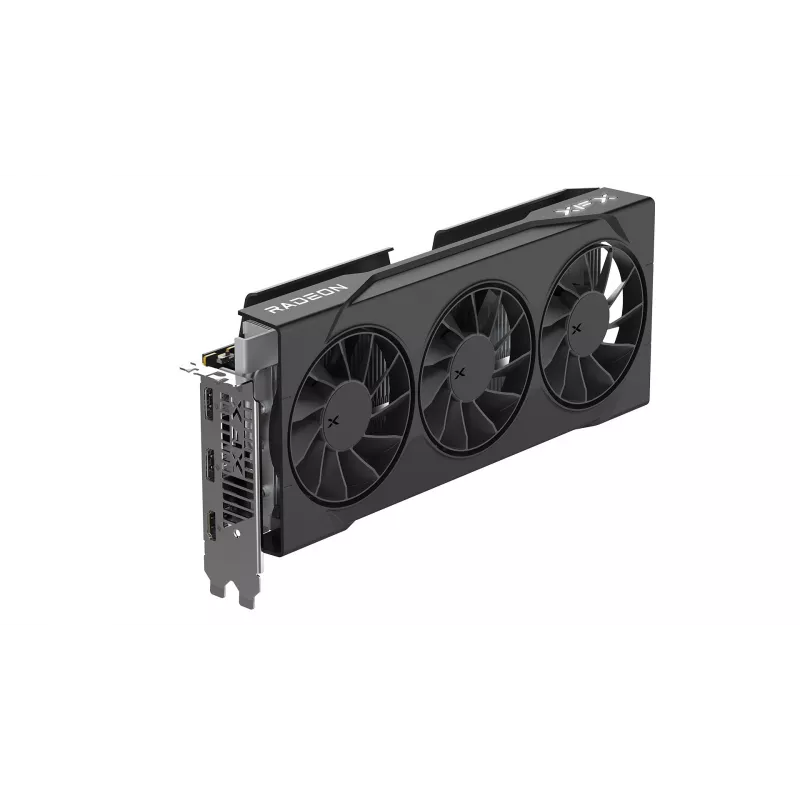 Vaizdo plokštė XFX Radeon RX 9060 XT 16GB GDDR6, 128-bit, PCIe 5.0, 3x ventiliatoriai, 3 ekranai, 290×124×49 mm
