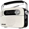 Garsiakalbis SVEN SRP-505, baltas (3W, Bluetooth, FM/AM/SW, USB, microSD, AUX, baterija)