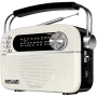 Garsiakalbis SVEN SRP-505, baltas (3 W, Bluetooth, FM/AM/SW, USB, microSD, AUX, baterija)