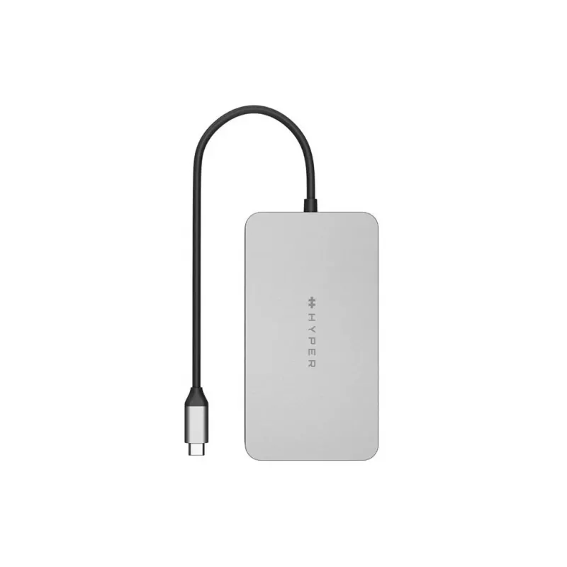 Hyper | HyperDrive Universal USB-C 10-in1 Dual HDMI Mobile Dock | Ethernet LAN (RJ-45) prievadai 1 | HDMI prievadų kiekis 2