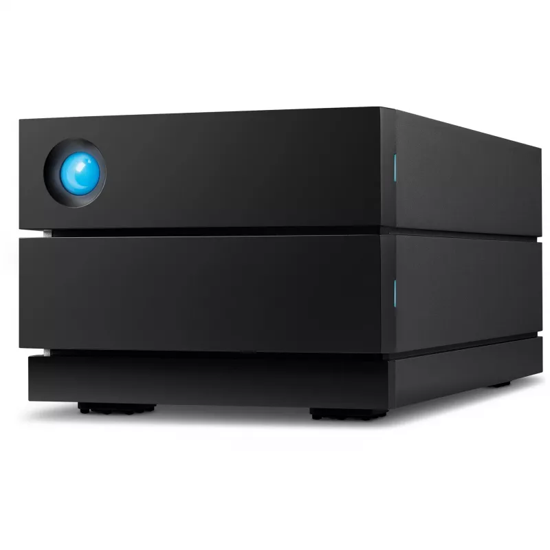 LACIE 2big RAID 16TB USB-C 3.5inch hot swappable IronWolf Pro diskai 7.2rpm 5 metų duomenų atkūrimas įskaičiuotas