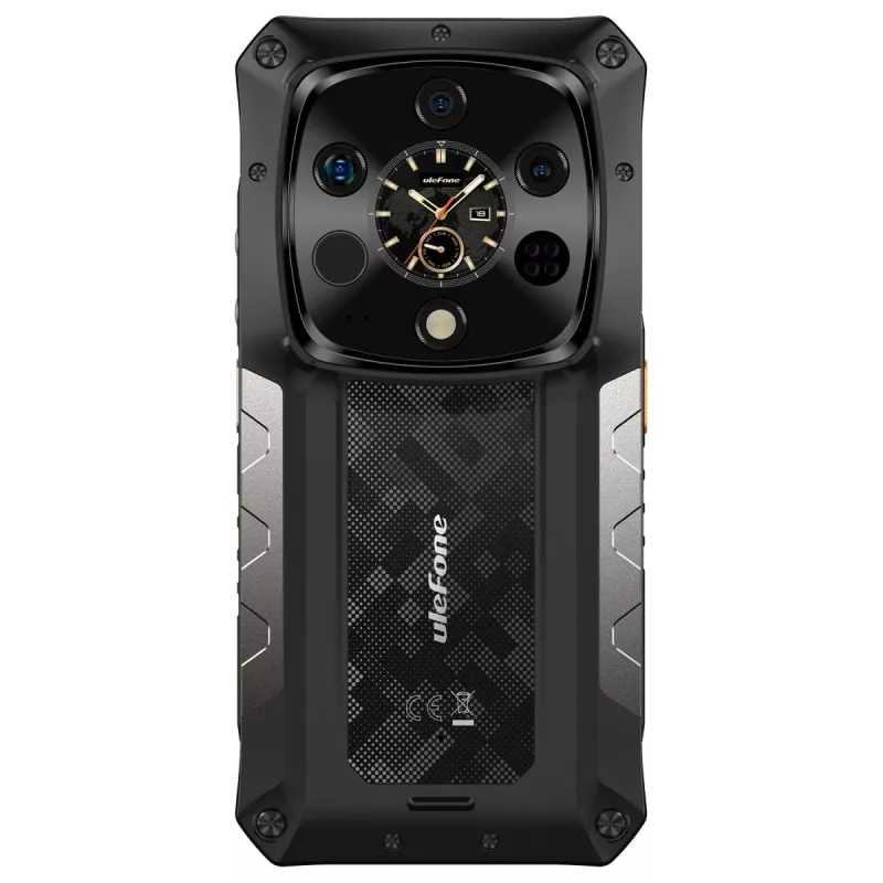 Patvarus išmanusis telefonas UleFone Armor 28 Ultra Thermal 5G — 16 GB RAM, 1 TB atmintis, juodas