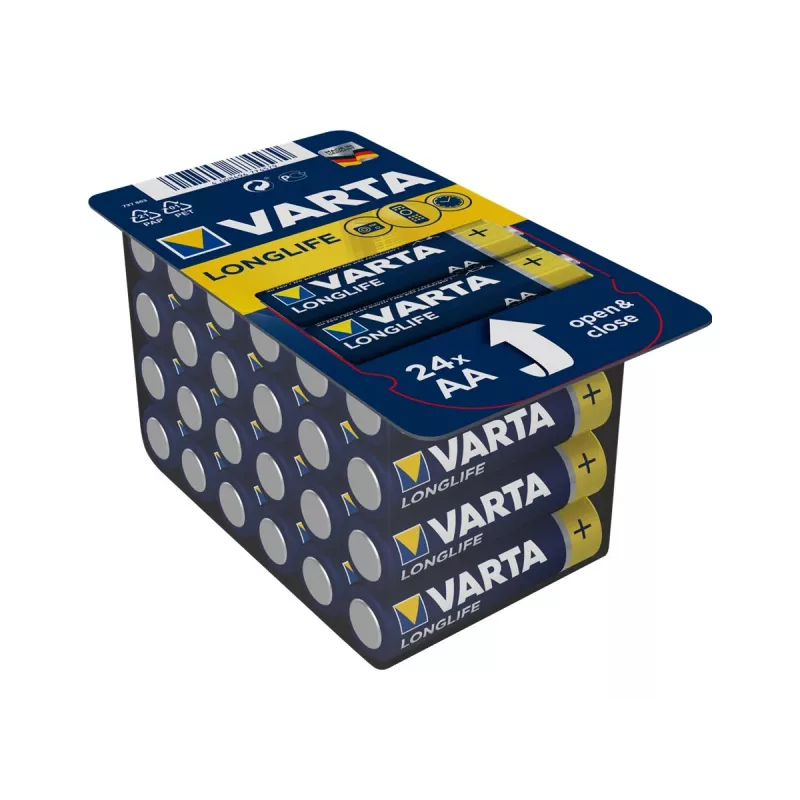 Vienkartinė baterija Varta Longlife AA LR6