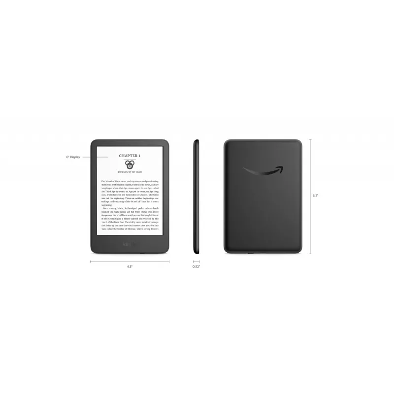 “Amazon B0CP31T5M6” el. knygų skaitytuvas 16 GB Wi-Fi juodas