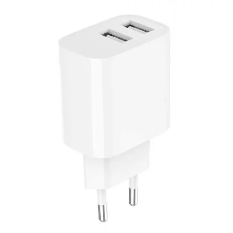 Gembird TA-UC-2A12-01 įkroviklis vidaus AC 2.4A 2 USB baltas