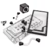 Pump distribution plate EK Water Blocks EK-QuantumX Loophole D5 PWM Juoda Plexiglass