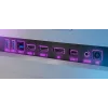 LORGAR 34MP1, UWQHD MiniLED Gaming Monitor Pro, 34'' (3440*1440) VA lenktas monitorius, juoda/pieniškai pilka