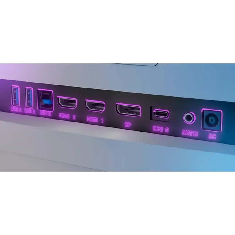 LORGAR 34MP1, UWQHD MiniLED Gaming Monitor Pro, 34'' (3440*1440) VA lenktas monitorius, juoda/pieniškai pilka