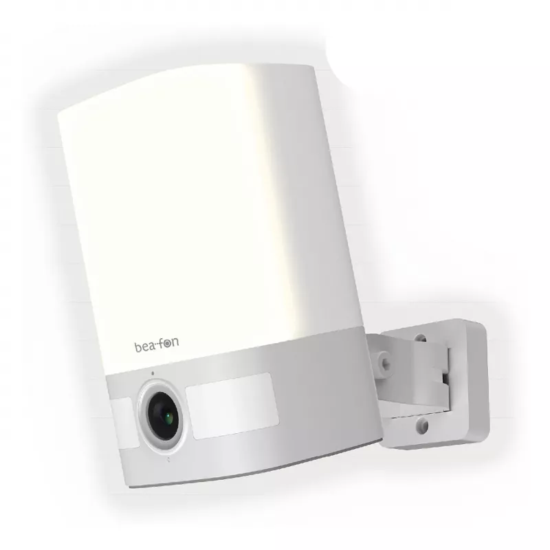 bea-fon Safer 4L, įkraunama lauko S-HD kamera su galingu LED šviestuvu