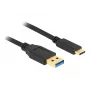 USB laidas DeLOCK SuperSpeed USB 3.2 Gen 2 Type-A į Type-C 3 m