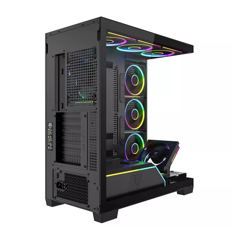 Modecom Volcano Stellar Plus ARGB Midi 8F Juoda