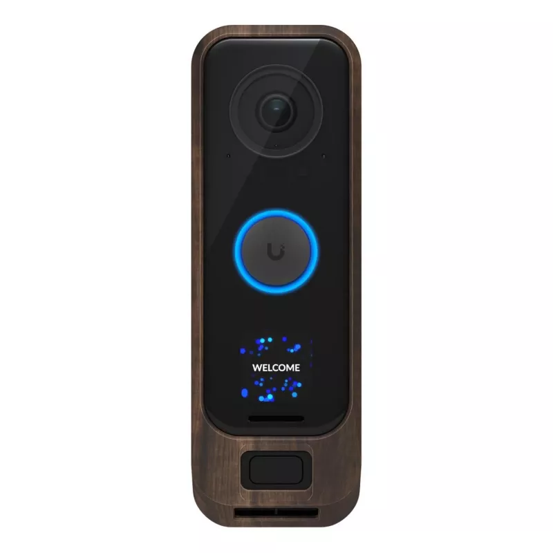 “Ubiquiti G4 Doorbell Pro” dangtelis, medžio išvaizdos polikarbonatas, 1 vnt.
